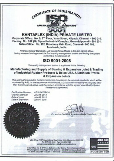 Kantaflex-ISO9001